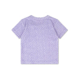 Zweiteiler/ Lila Leopard 110/116