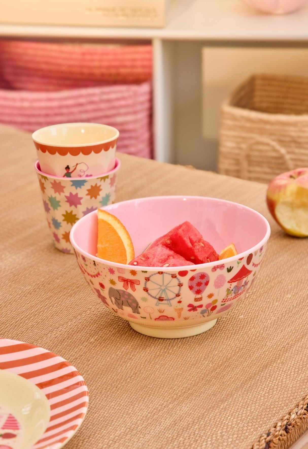 Mittlere Schale/ Fun Fair pink