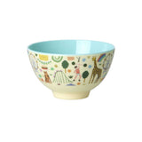 Kleine Schale aus Melamin mit Fun Fair Mint Design, 15 cm Durchmesser, vielseitig und langlebig.