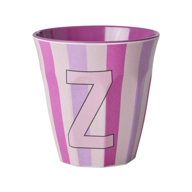 Buchstabenbecher Z Melaminbecher 250 ml mit Alphabet-Print