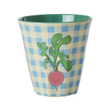 Becher Ravishing Radish 250 ml Melaminbecher mit radieschen Muster, 250 ml, BPA-frei, spülmaschinenfest