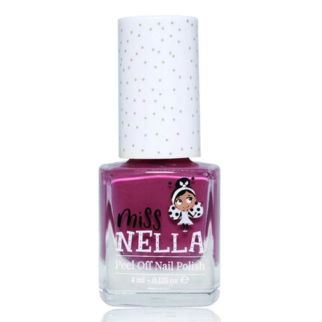 Peel-Off Nagellack Little Poppet von Miss Nella, kindersicherer, wasserbasierter, geruchloser Nagellack zum leichten Abziehen ohne Schadstoffe