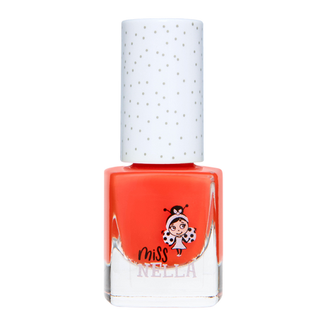 Pell Off Nagellack Poppy Fields orangefarbenes kindersicheres Nagellack ohne Chemikalien