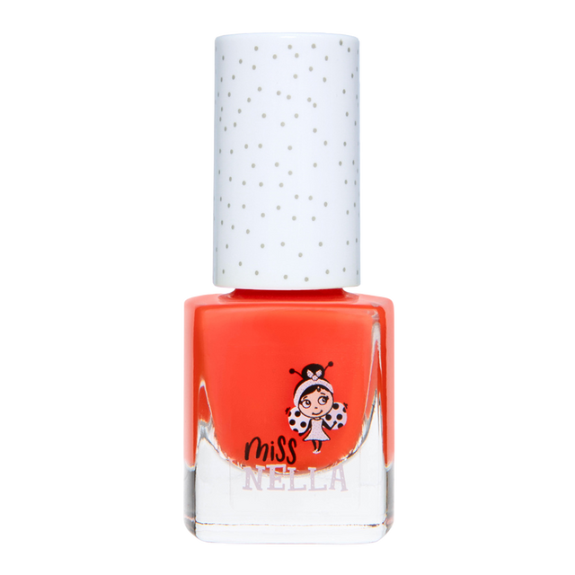 Pell Off Nagellack Poppy Fields orangefarbenes kindersicheres Nagellack ohne Chemikalien