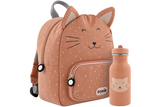 Schulset - Rucksack klein & Trinkflasche 350ml - Mrs. Cat