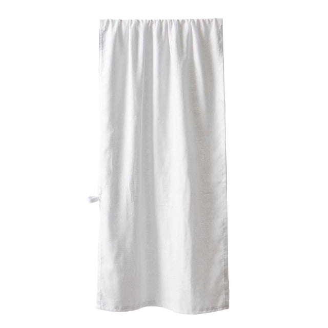 Weißer Wood Betthimmel Stoff aus 100% Musselin Baumwolle für Oliver Furniture Beistellbett