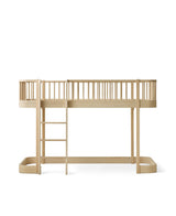 Wood Original halbhohes Hochbett, Eiche