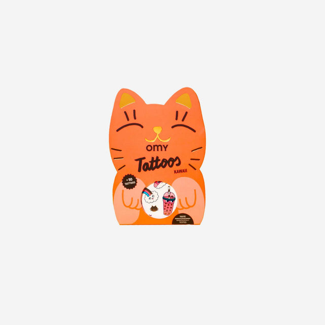 Bunte Tattoos Kawaii Kinder mit süßen Motiven für sicheren Kinderspaß