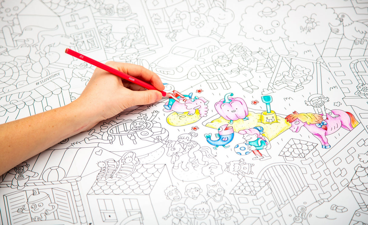 Giant Coloring  Poster / Kids Life