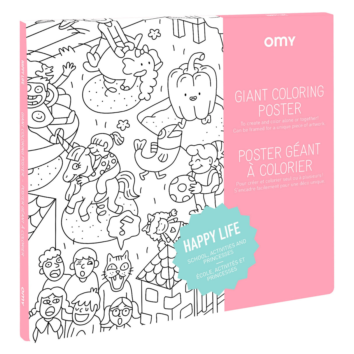 Giant Coloring  Poster / Kids Life