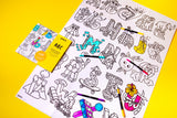 Giant Coloring  Poster/ Abc