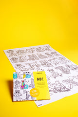 Giant Coloring  Poster/ Abc