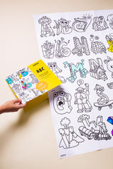 Giant Coloring  Poster/ Abc