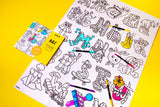Giant Coloring  Poster/ Abc
