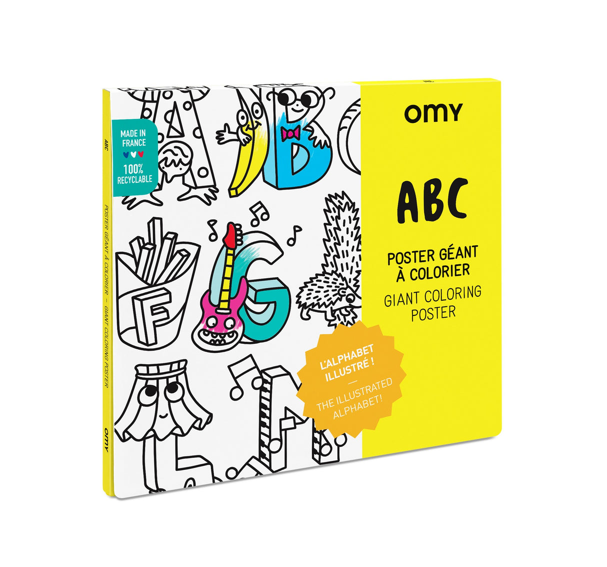 Giant Coloring  Poster/ Abc