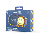 Dreamy Clock Smiley - Wecker und Nachtlicht  Blau