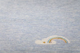 Babydecke Regenbogen/ blau