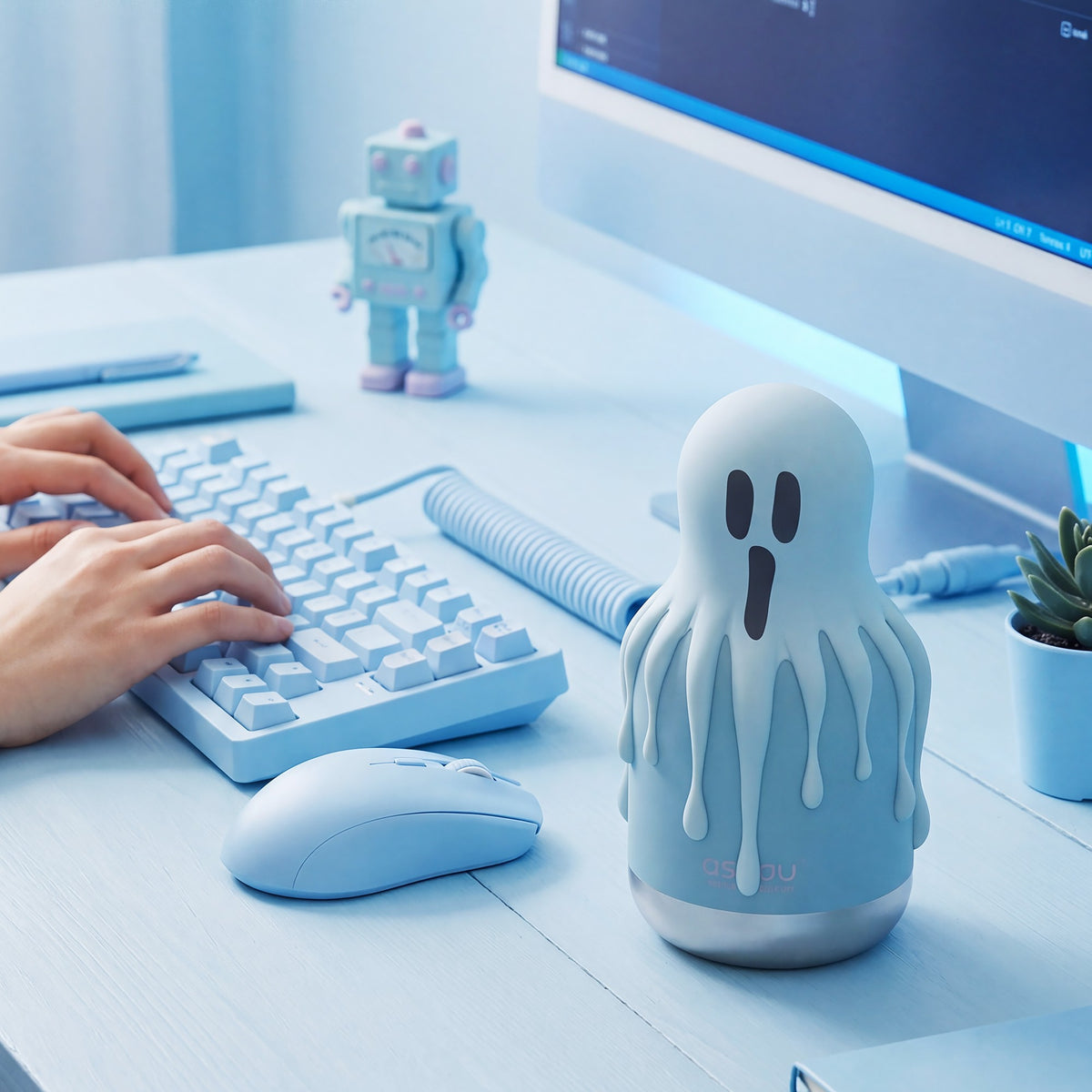 Trinkflasche Spookie- Geist