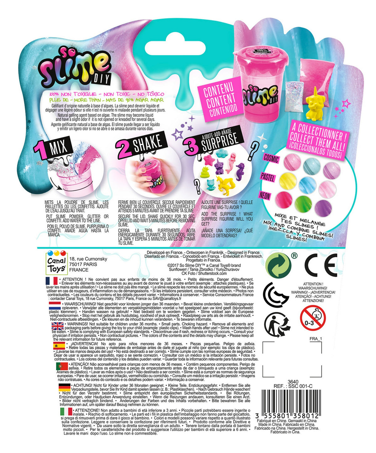 So Slime Shaker DIY (1Stück)
