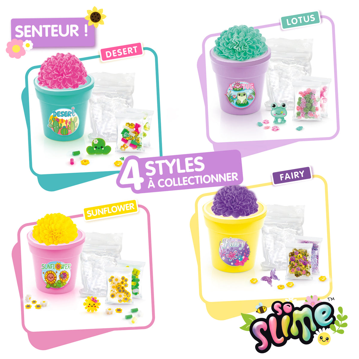 Flower Slime 1 Pot (1Stück)