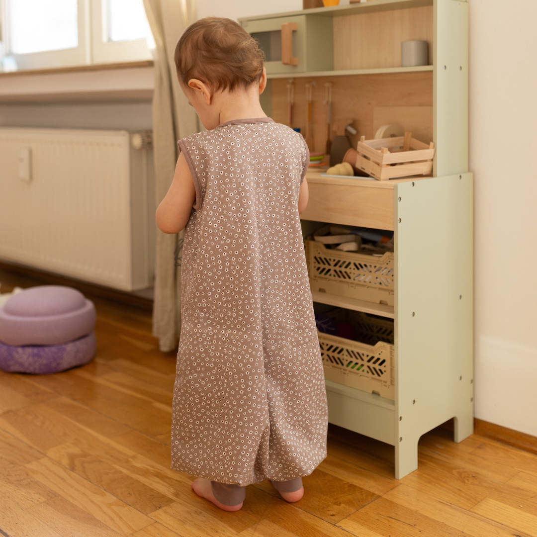 Schlafsack mit Füßen 90cm (1.0 TOG)