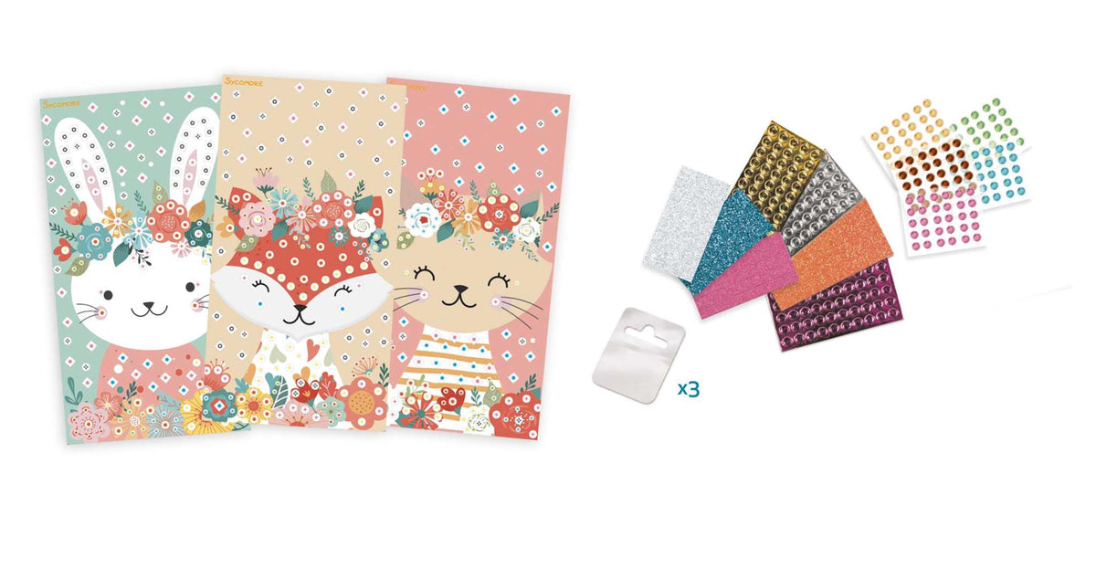 Stick & Fun Mini Mosaik/ Kuscheltiere