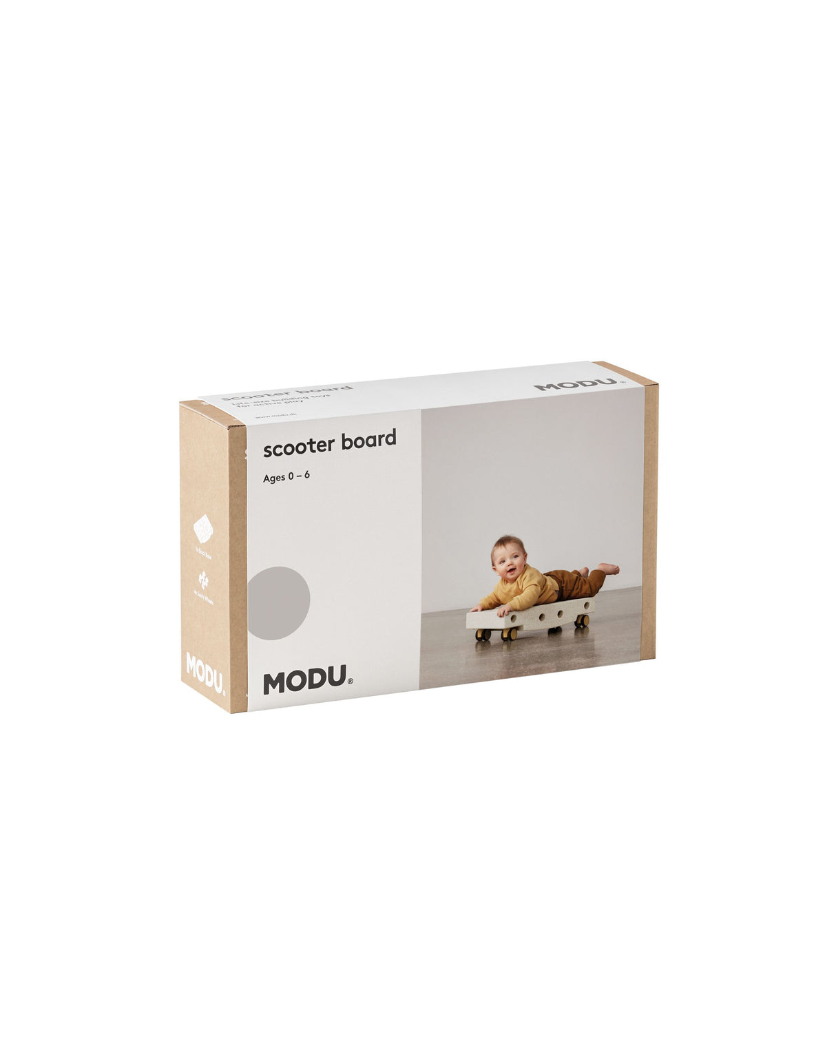 Rollbrett Sand / Gelb
