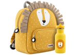 Schulset - Rucksack klein & Trinkflasche 350ml - Mr. Lion