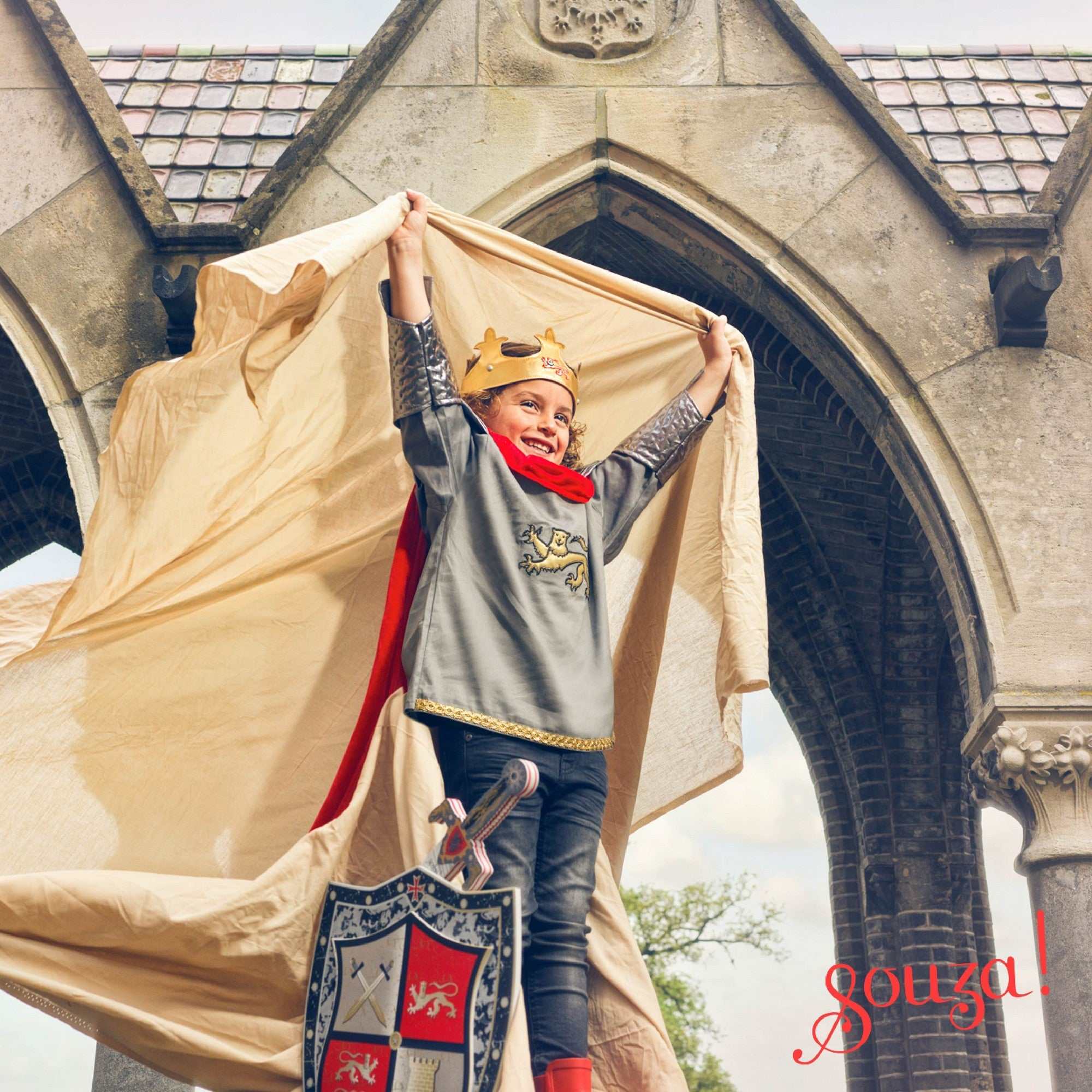 Kostüm King Arthur 8-10 Jahre
