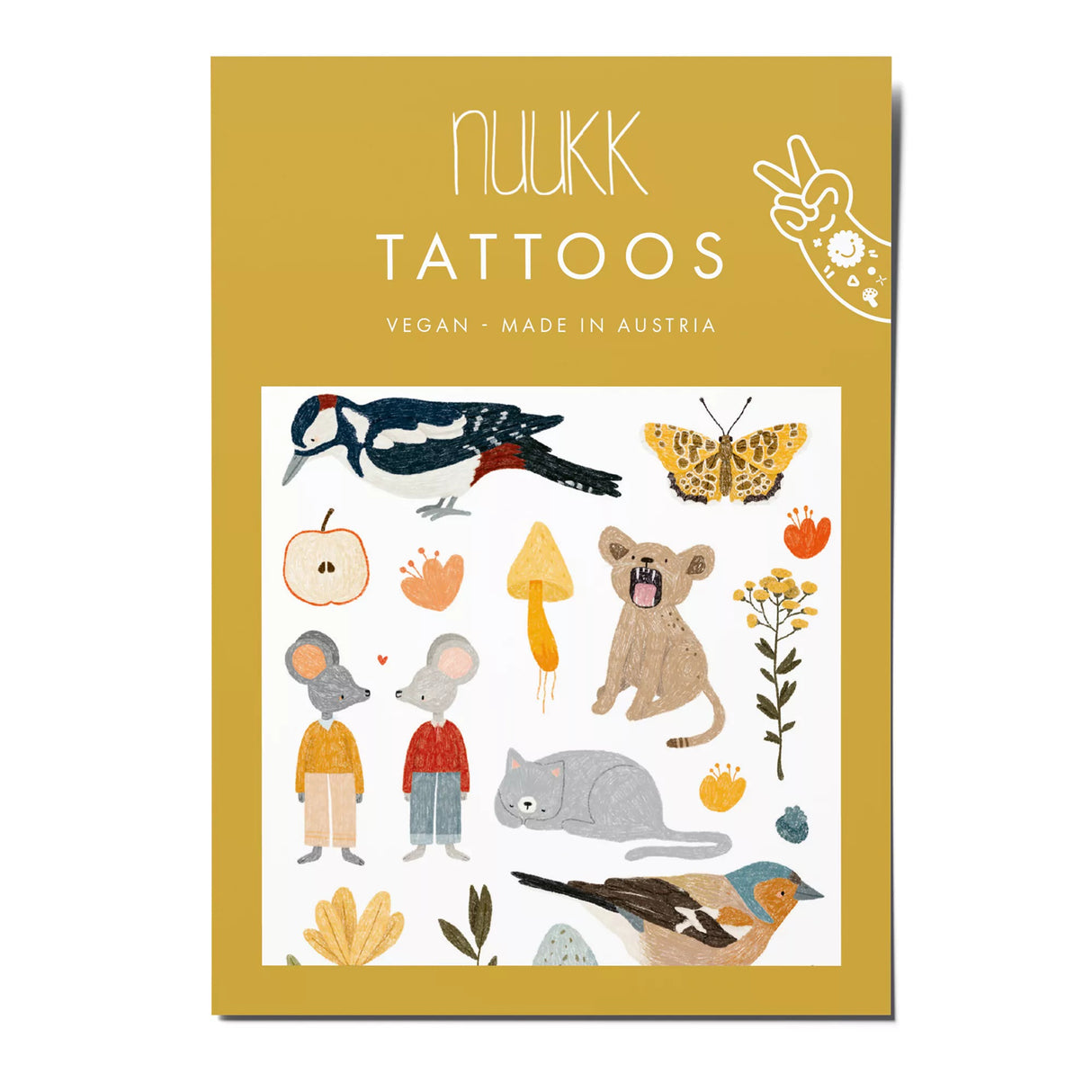 Tattoos kleiner Specht