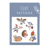 Tattoos "Waldtiere im Winter"