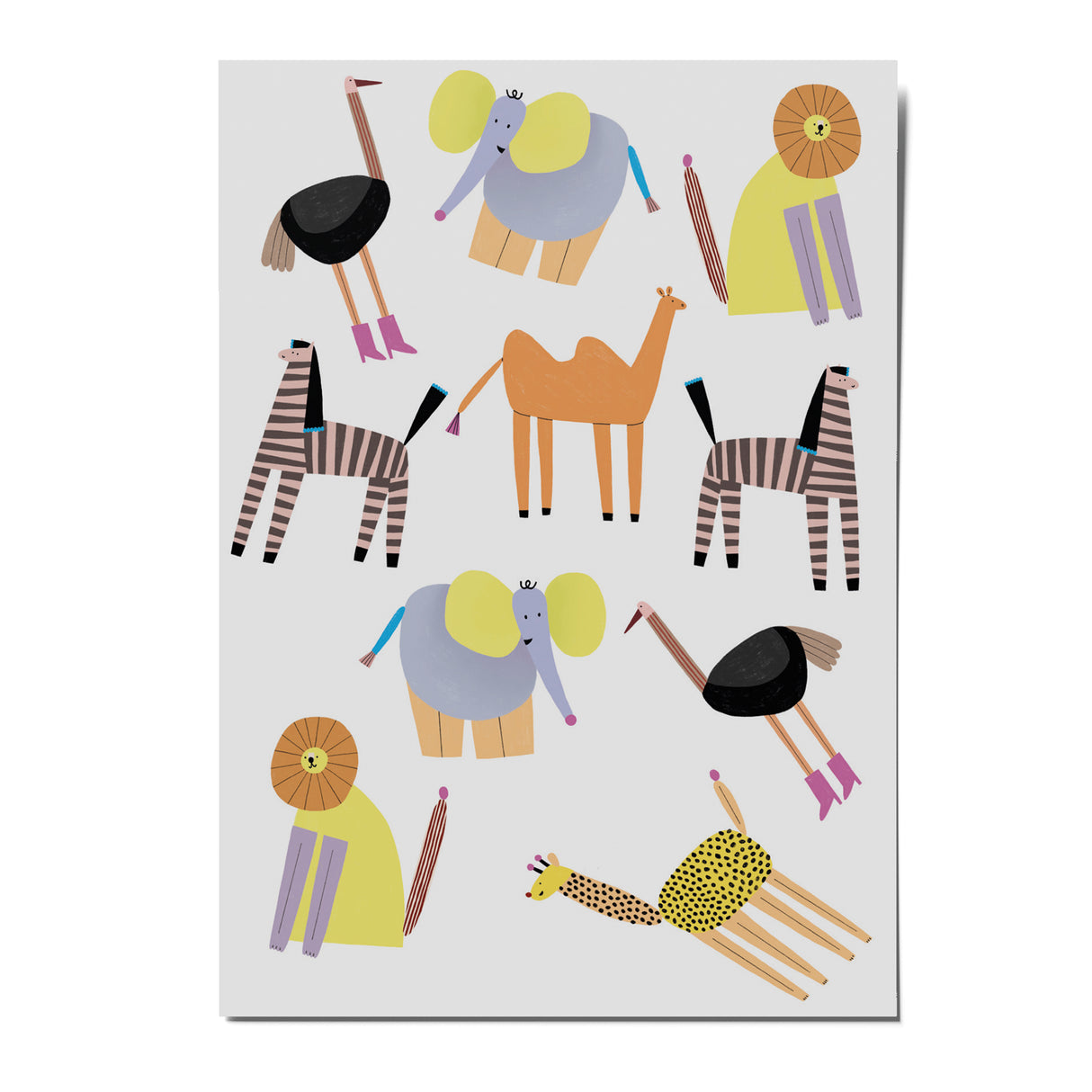 Tattoos "Safari Tiere"