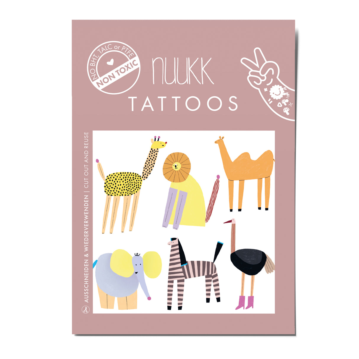 Tattoos "Safari Tiere"