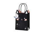 Geschenktasche Katze Halloweenparty Deko PartyDeco Geschenkbeutel Katze 8x14x18 cm