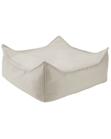 Wigiwama Outdoor-Sitzhocker quadratisch wetterfest wasserabweisend robust