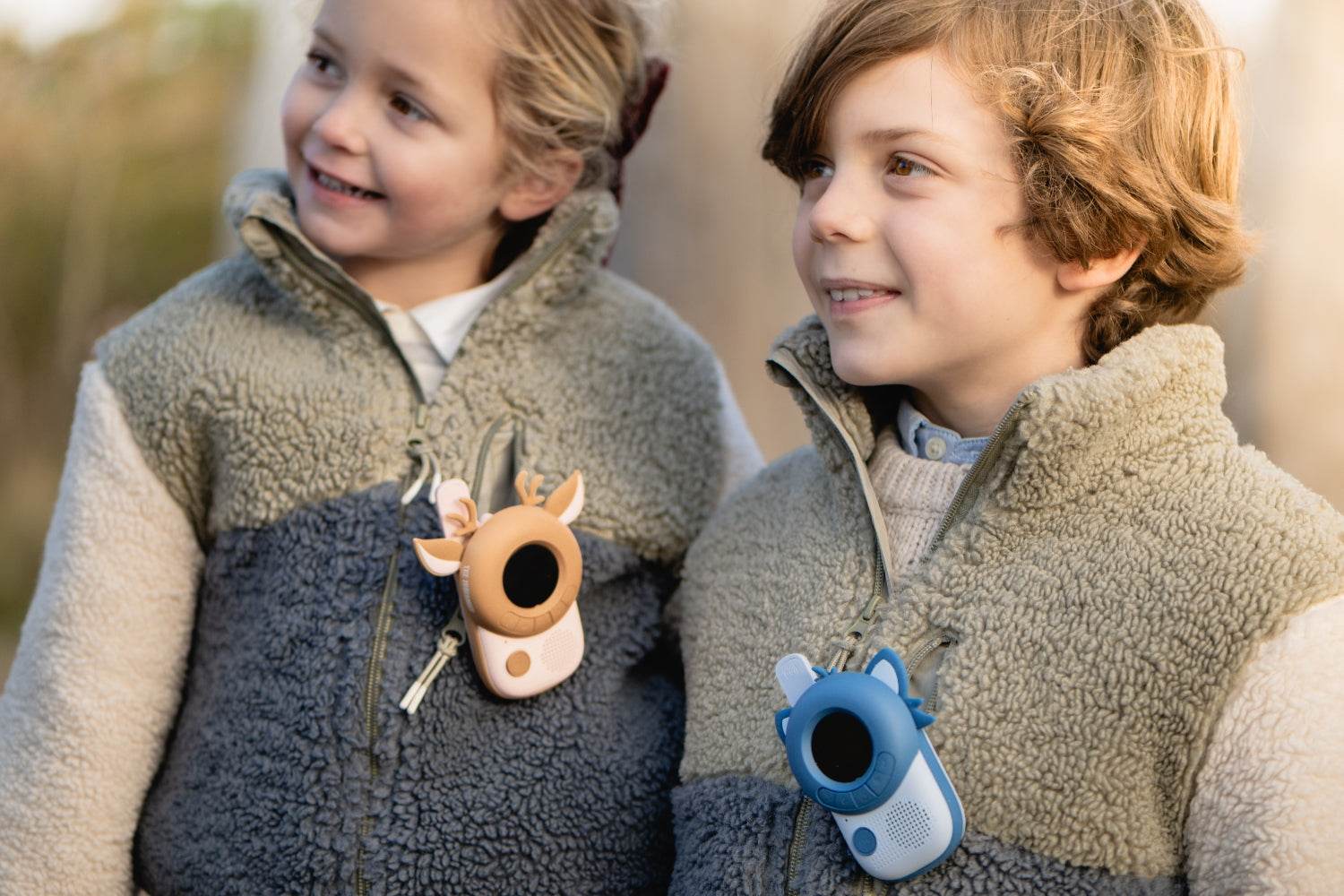 Walkie Talkie/ Waschbär & Reh