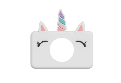 Silikonhülle Einhorn für kindersicheren Schutz der The Zoofamily Kamera ohne schädliche Chemikalien