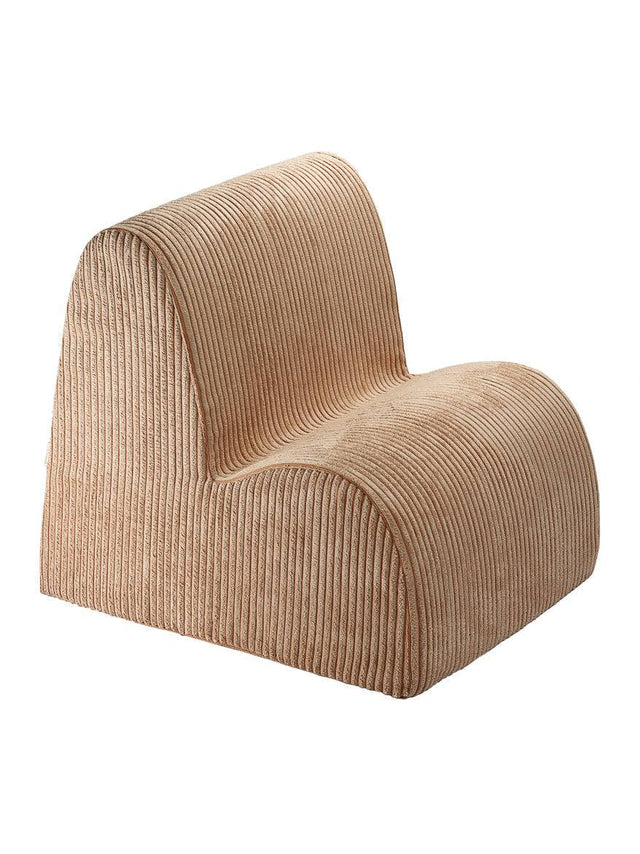 Kindersessel Wolke Cloud Chair Toffee mit nachhaltigem Cordbezug und formstabilem Schaumstoff für Kinderzimmer
