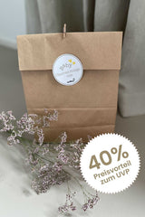 Baby Überraschungstüte mit liebevollen Baby-Accessoires und Überraschungsinhalt