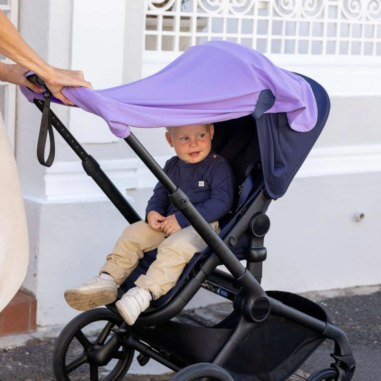 UV- Sonnenschutzdecke / Lavendel Bloom