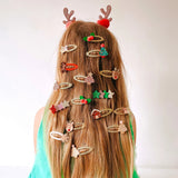 Haarspangen Jolly Glitter Star