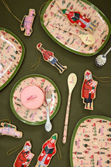 Servierteller/ Holiday Print