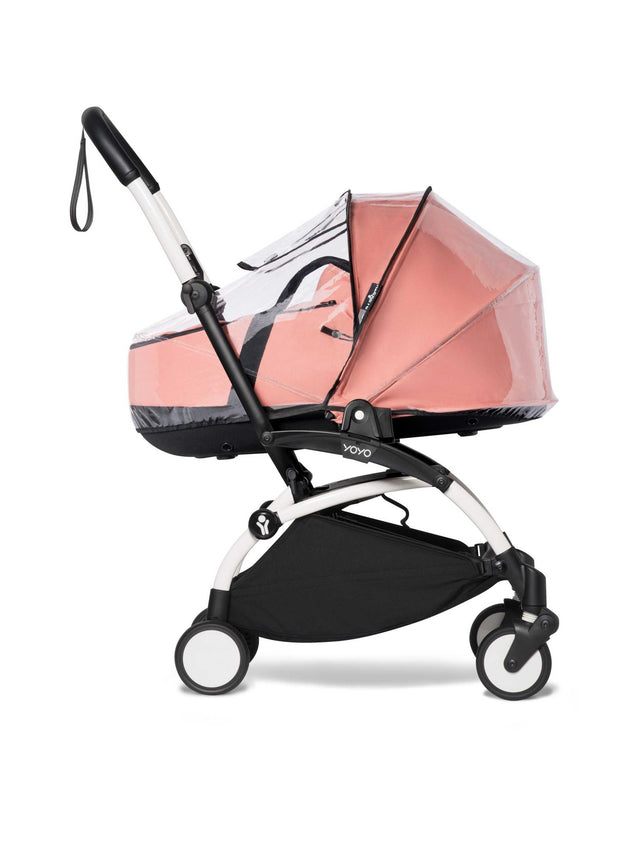 YOYO Liegewanne Regenschutz transparenter Schutz für Babywanne bei Wind und Wetter