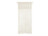 Eleganter naturweißer Makramee Wandbehang 94,5x171 cm für Boho-Wanddeko