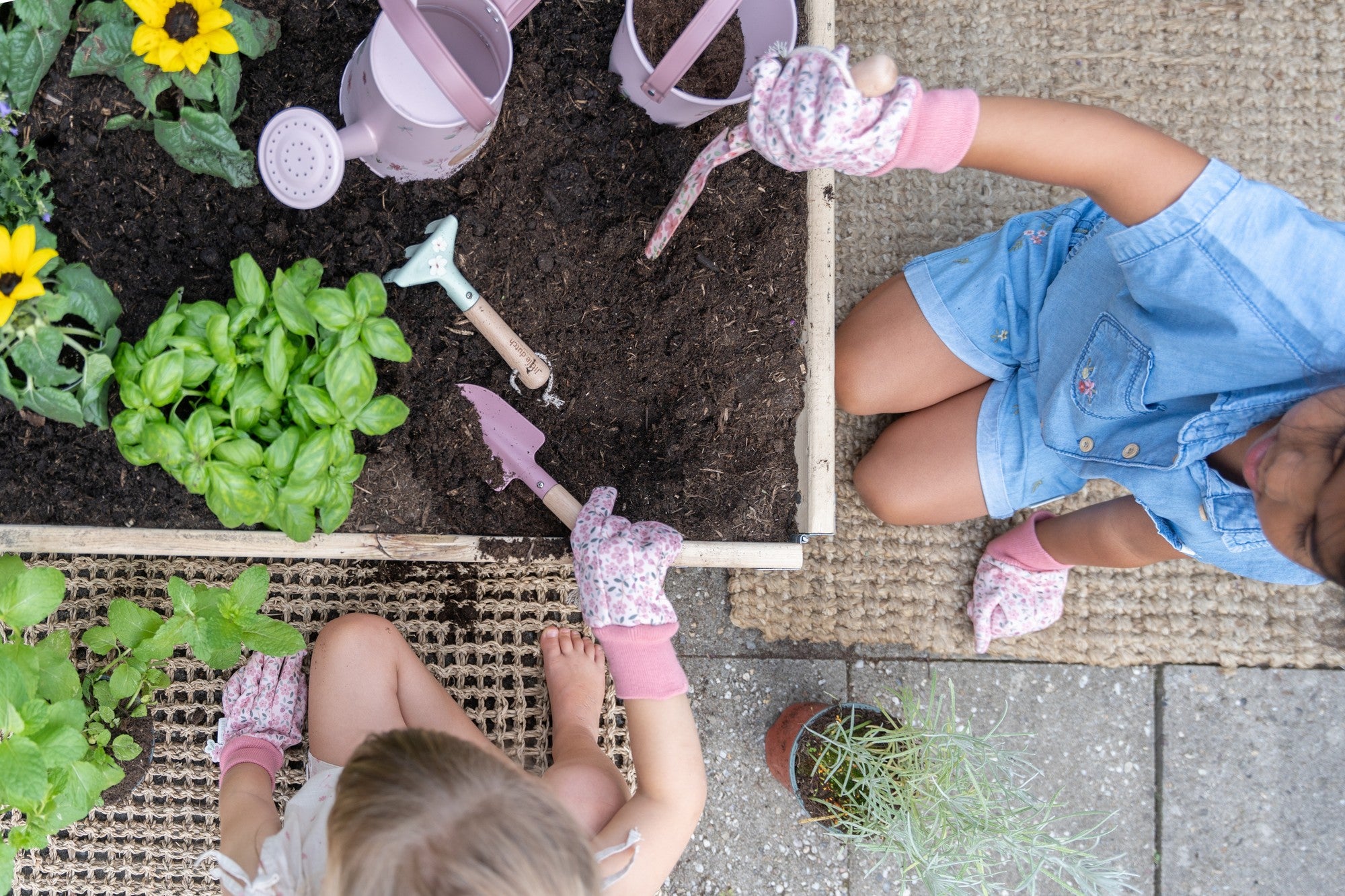 Eimer/ Fairy Garden