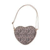 Tasche- Love Heart Leopard