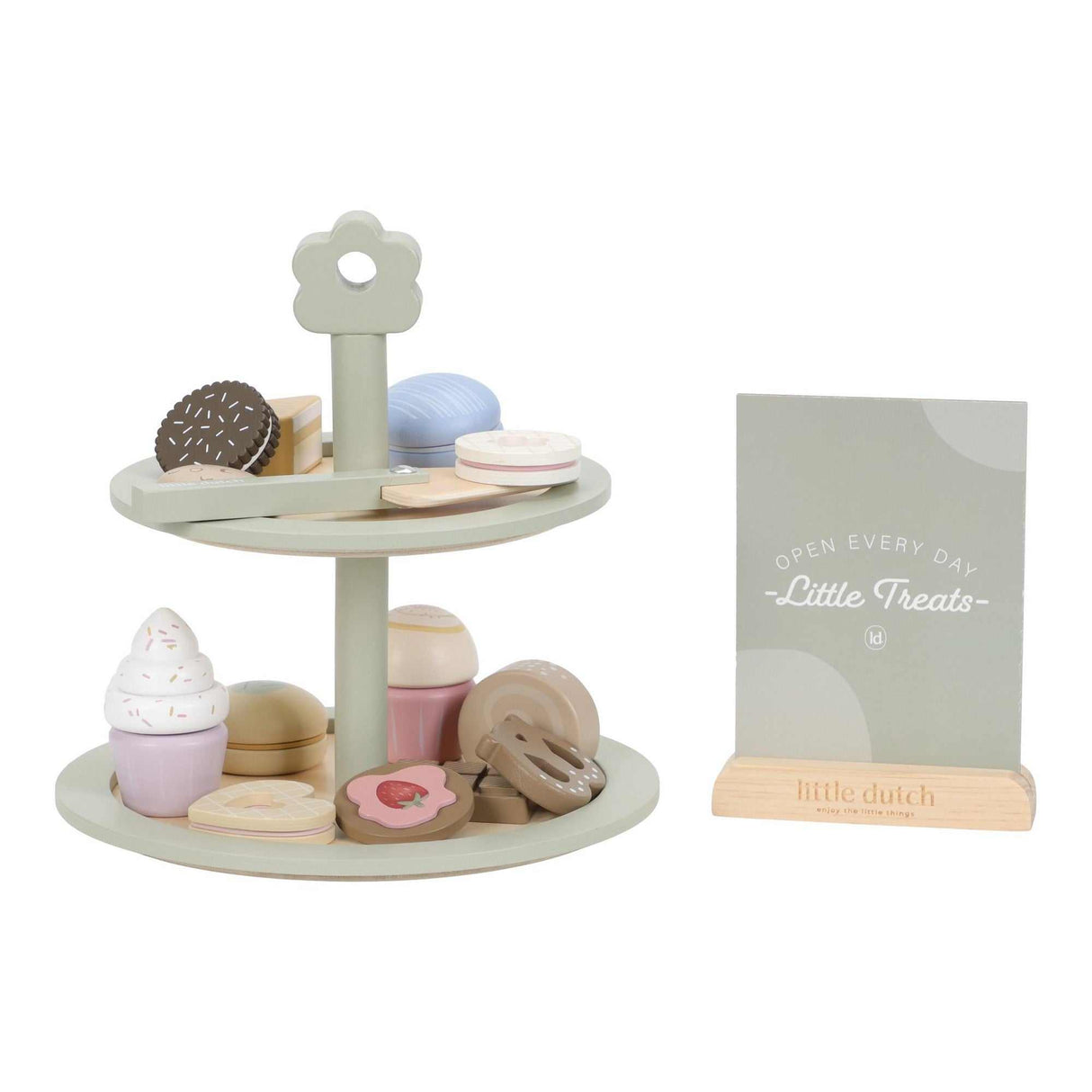 Etagere mit Gebäck