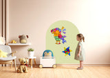 Magnetischer Wandsticker - Soft Olive