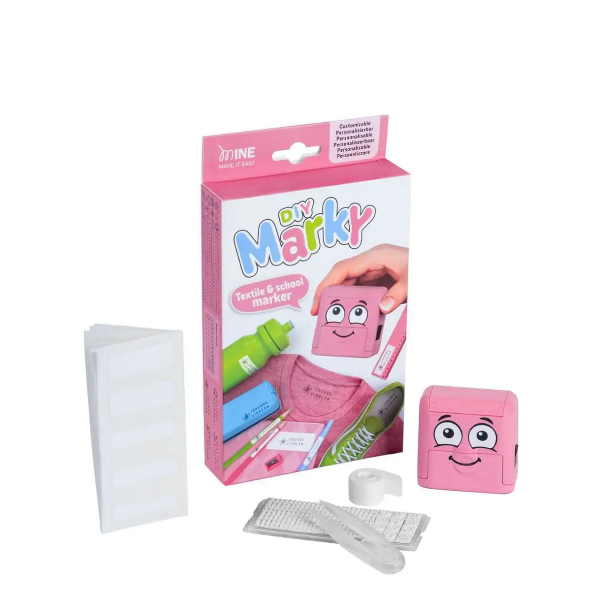 Textil- und Schul-Marker/ rosa