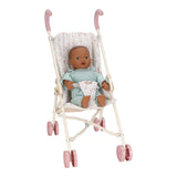 Puppenbuggy aus Metall/ Soft Flowers
